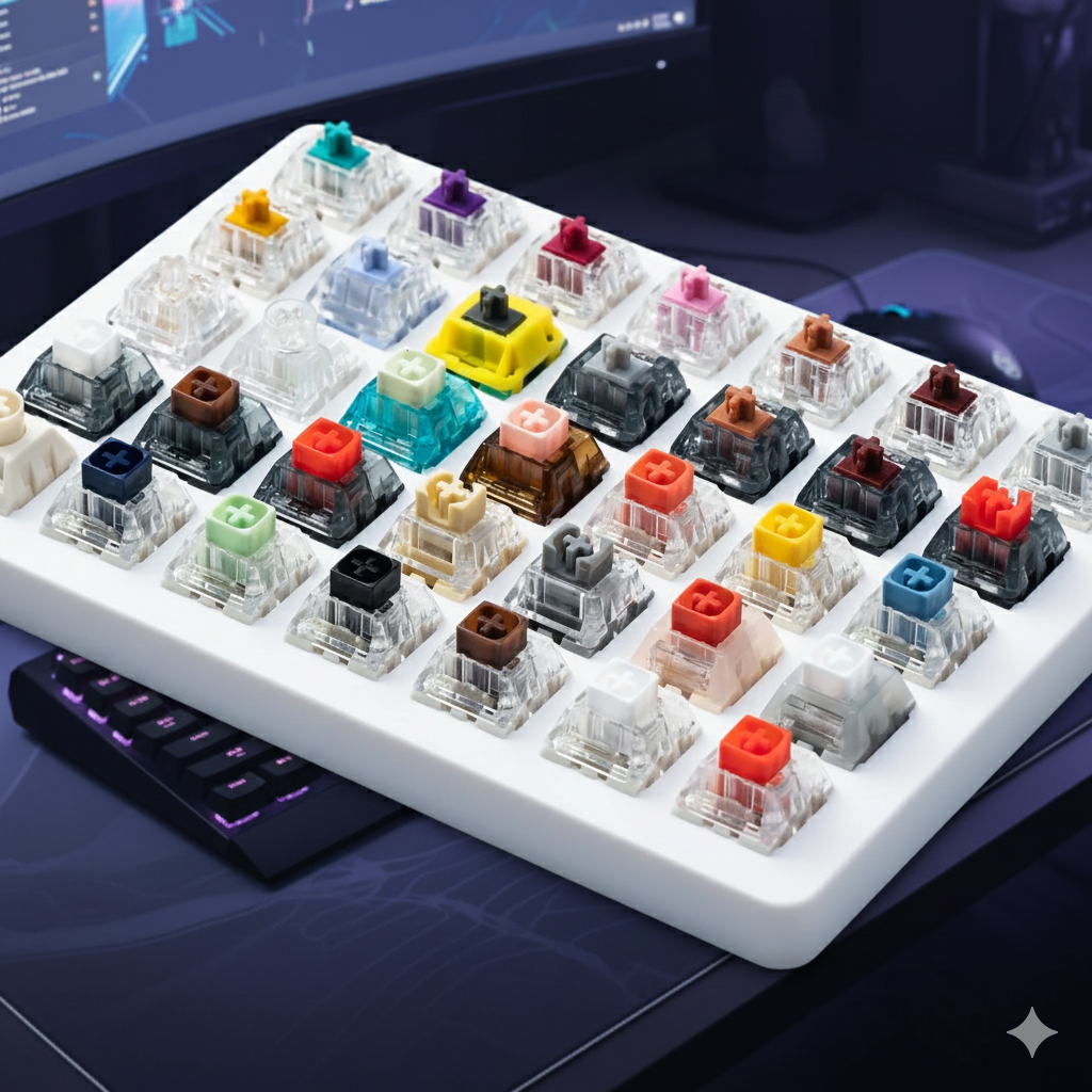 7 Powerful Features of Kailh POM Gold Red Linear Switches