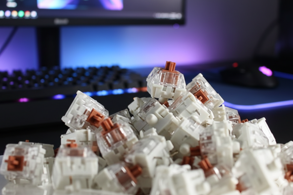 7 Powerful Features of Kailh POM Gold Red Linear Switches